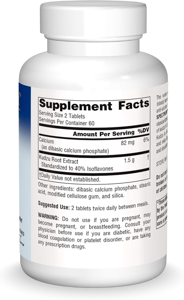 Planetary Herbals Full Spectrum Kudzu Tablets, 120 Count
