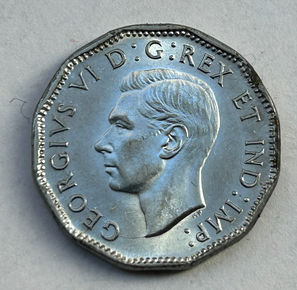 CANADA 5 CENTS 1944 - HIGH GRADE