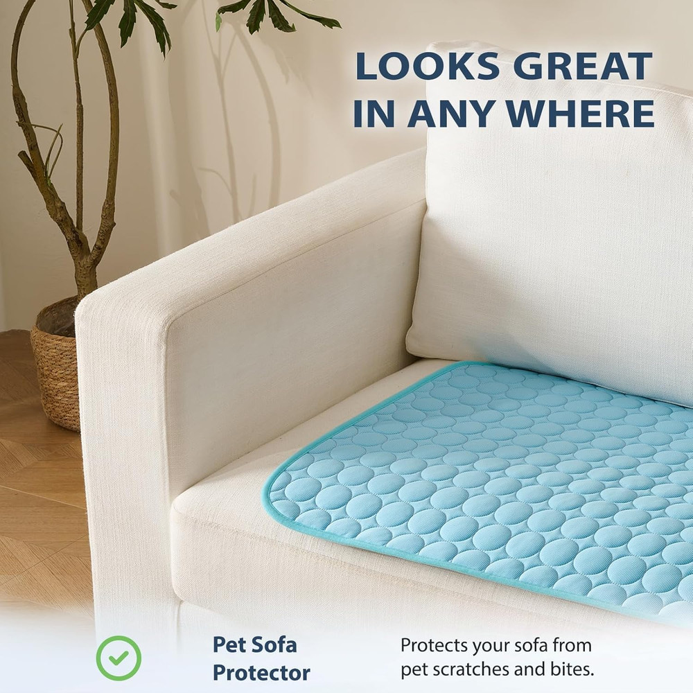 MICROCOSMOS Summer Cooling Mat & Sleeping Pad- Water Absorption Top, Materials S