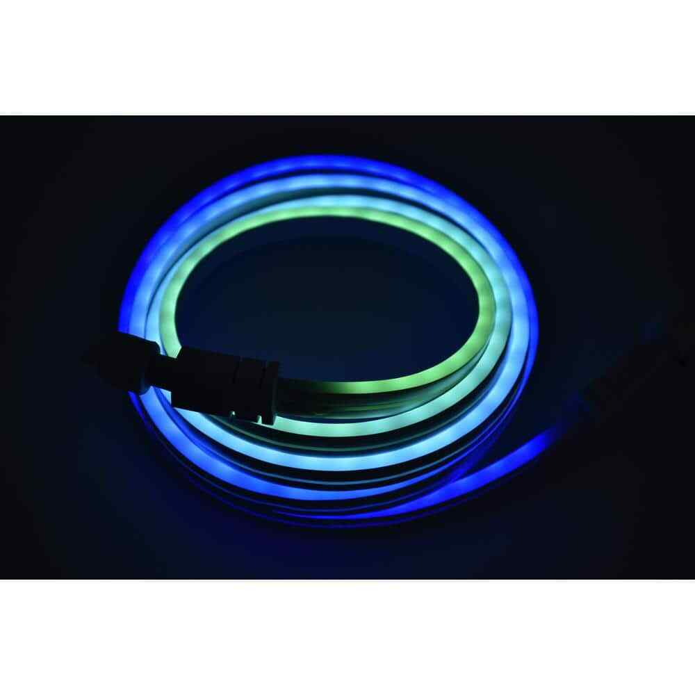 EcoSmart 6.5ft RGBWIC Dynamic Color Changing Dimmable Linkable Plug-In+Remote