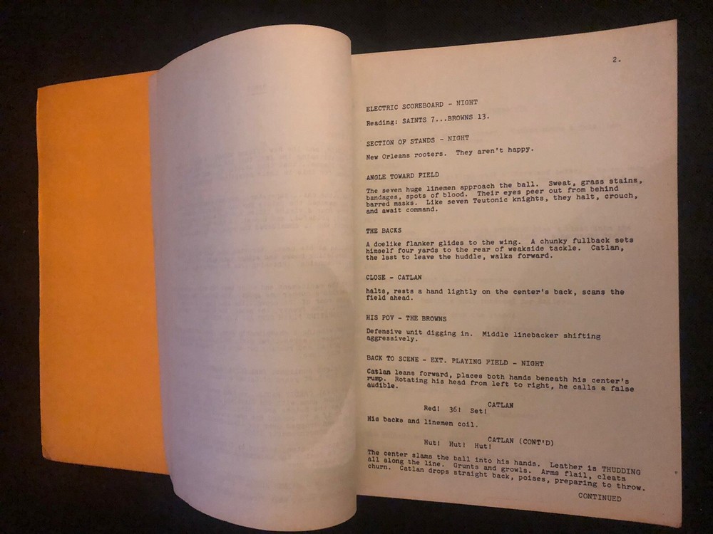 "PRO" VINTAGE MOVIE SCRIPT by David Moessinger [Vintage]