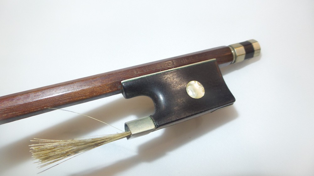 Vintage L.Wenzel Violin Bow 4/4