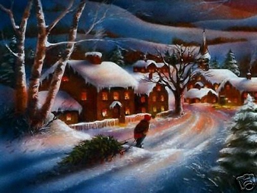 4 oz Candle Scent Oil-NIGHT BEFORE CHRISTMAS