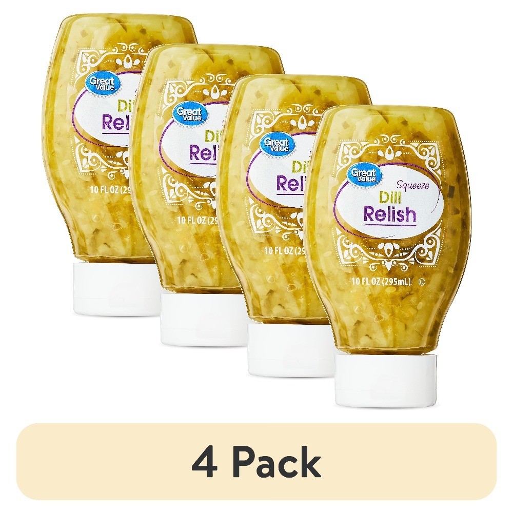 (4 pack) Dill Squeeze , 10 fl oz Bottle