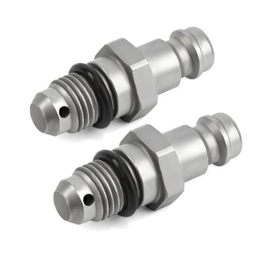 2 Pack - Bleeder Fitting Kit for SeaStar Front Mount Cylinders – 3/8"