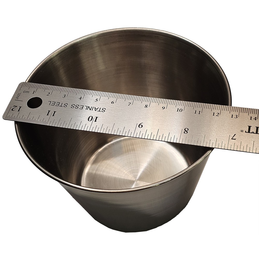Home Brew Ohio Stainless Steel Sauce Cup 14cm (Ramekin) 5 Pack