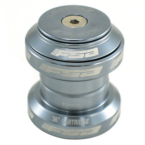 FSA Orbit MX 1-1/8" Threadless MTB Road Headset with Top Cap , Gray