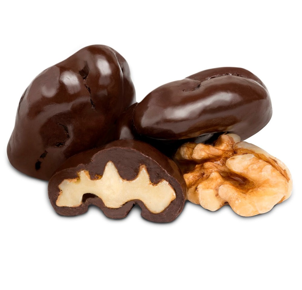 Dark Chocolate Walnuts - 3 Lb -  Free Expedited Shipping!
