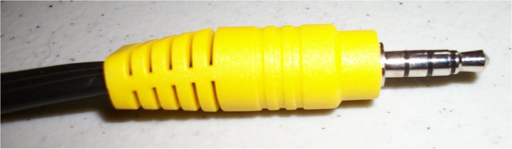 LG COMPOSITE AUDIO/VIDEO 3.5mm CABLE ADAPTER EAD61273106