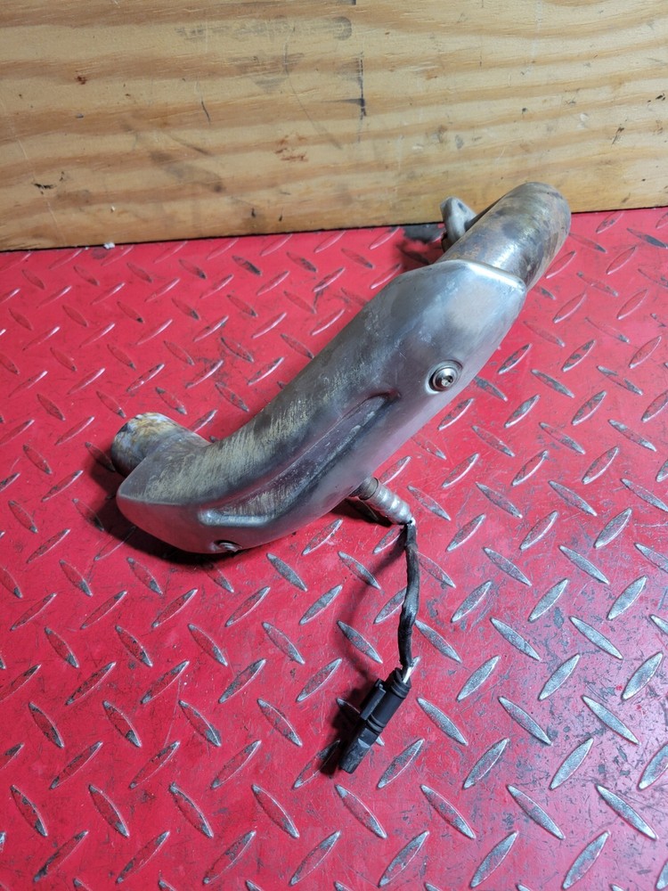 2014 Huksy Husqvarna TR650 650 Terra Header Pipe