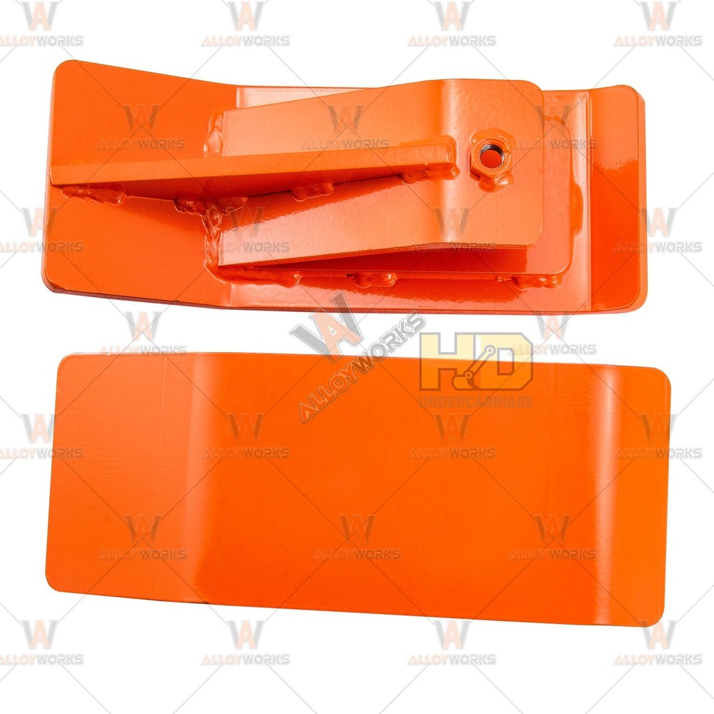 2x Tractor Bucket Protector Ski Edge Tamer Protector Skid Steer Loader