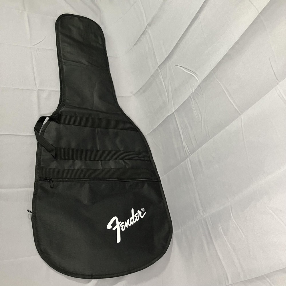 Fender Electric Guitar Bag Gig Case Black Soft Carrying Padded Strap 42" Logo