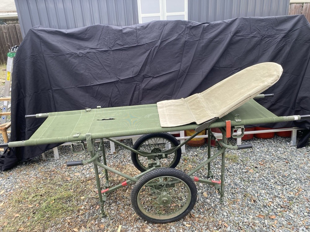 Vintage Wheeled Litter Carrier