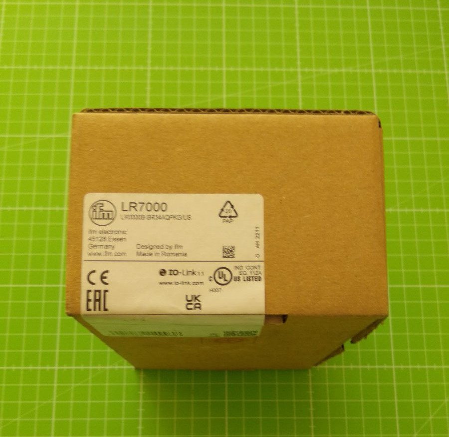 IFM Continuous Level Sensor LR7000 New + Original Packaging, 4021179149938
