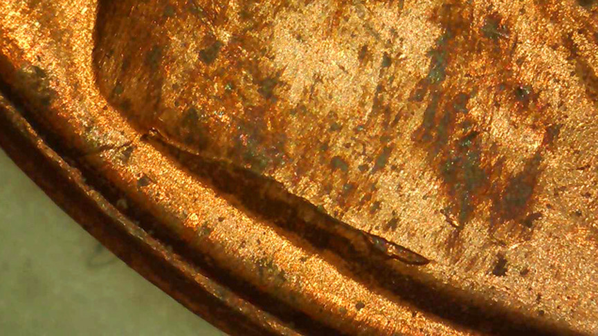 1964 Lincoln Cent Unc RB- Spike Head- Unlisted