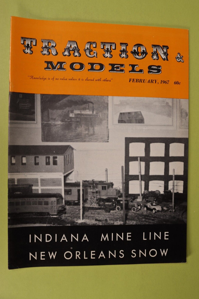 1967 Traction & Models Vintage Magazine Full Year 12 Issues Exel. Condition