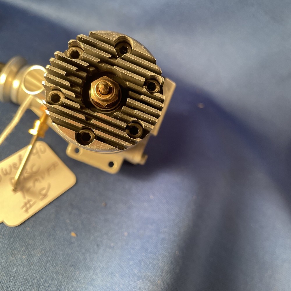 TOWER HOBBY 40 ABC C/L ENGINE WITH T-MUFFLER NICE #8