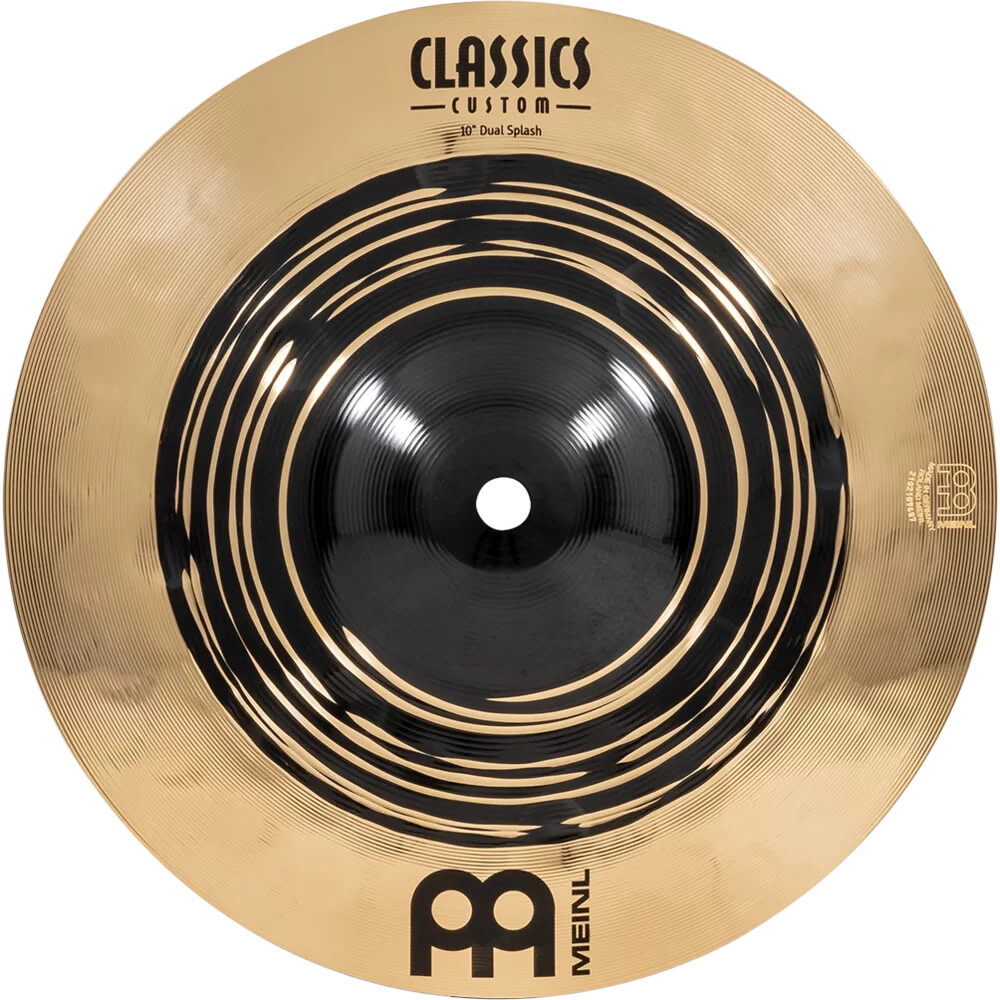 Meinl CC10DUS Classics Custom Dual Splash Cymbal, 10"