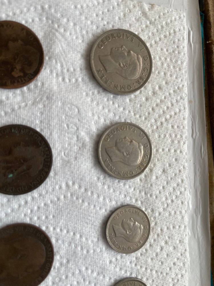 COINS HALF- CROWN TO FARTHING ( 13 Coins )