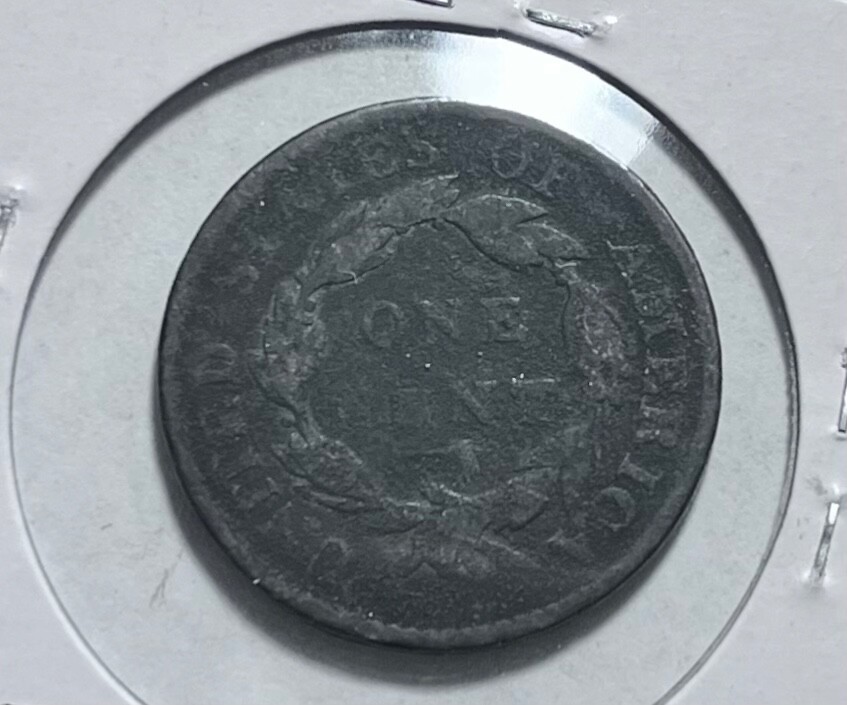 1818 coronet head large cent