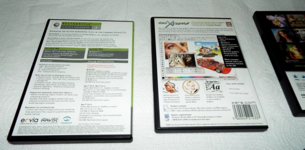 MICROSOFT VIRTUAL PC FOR MAC + OFFICE 2004 MAC+ 4 MISC. PROGRAMS W/KEYS READ!!!!