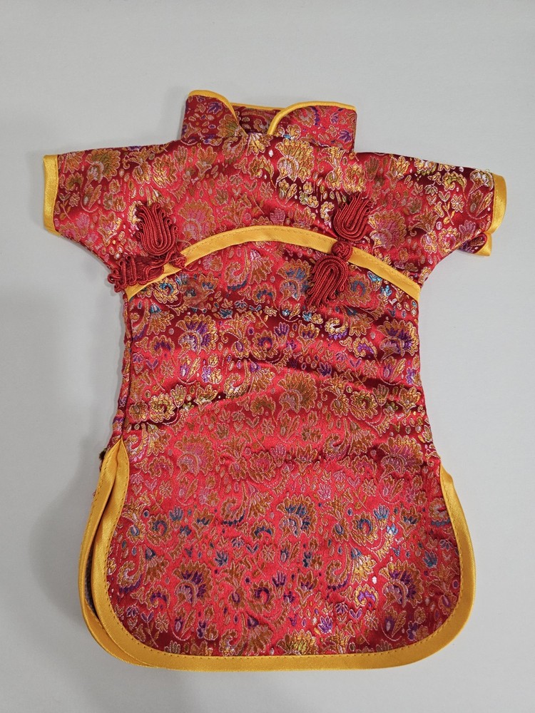Asian Dress Design Wine Bottle Bag NICE!