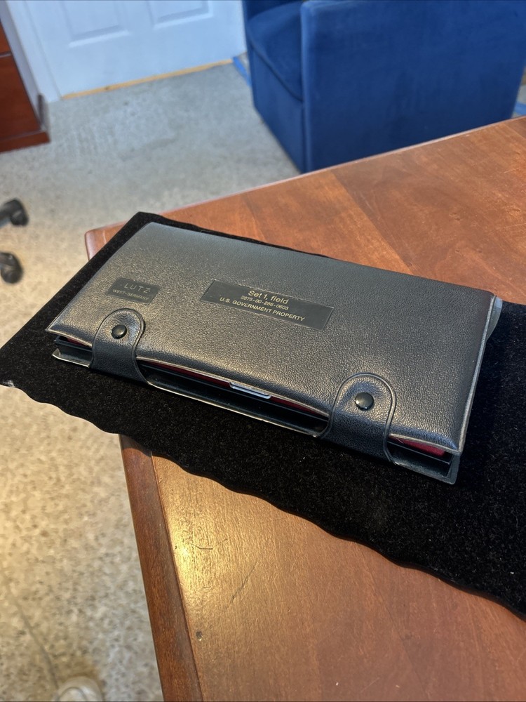 Vintage Lutz US Government Drafting Set