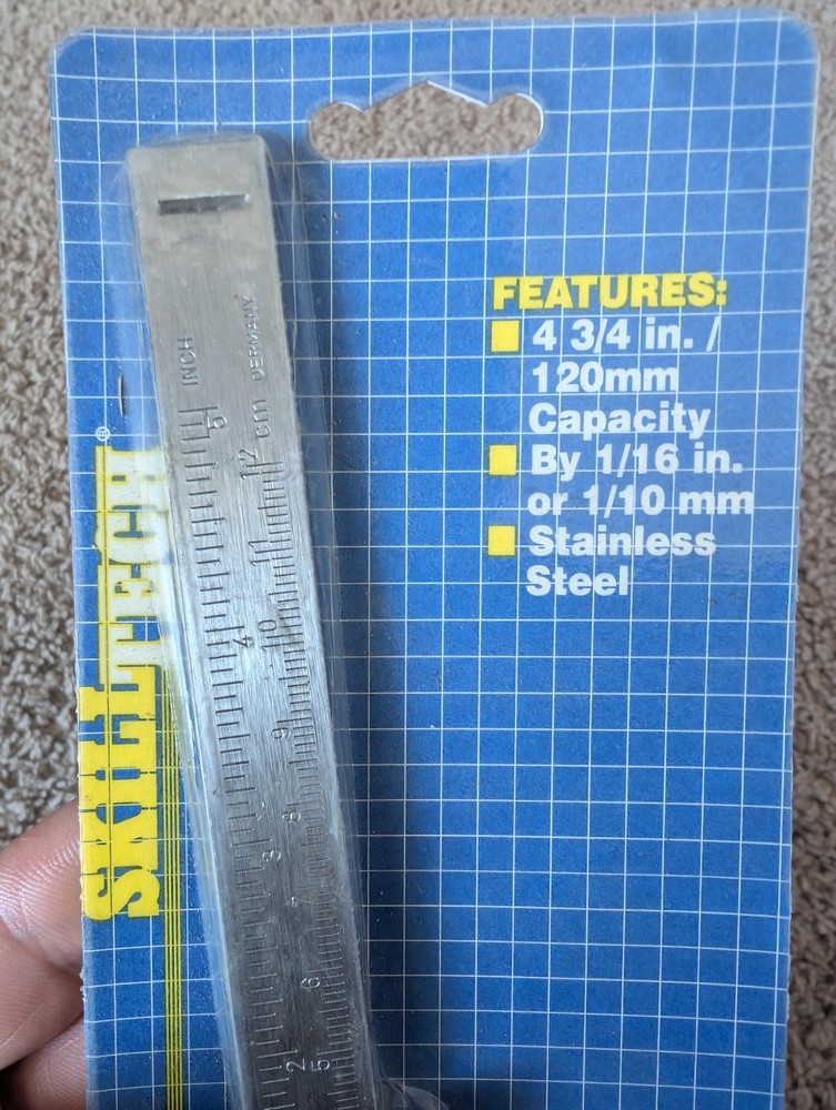 Skilltech Made in Germany Stainless Steel Vernier Caliper