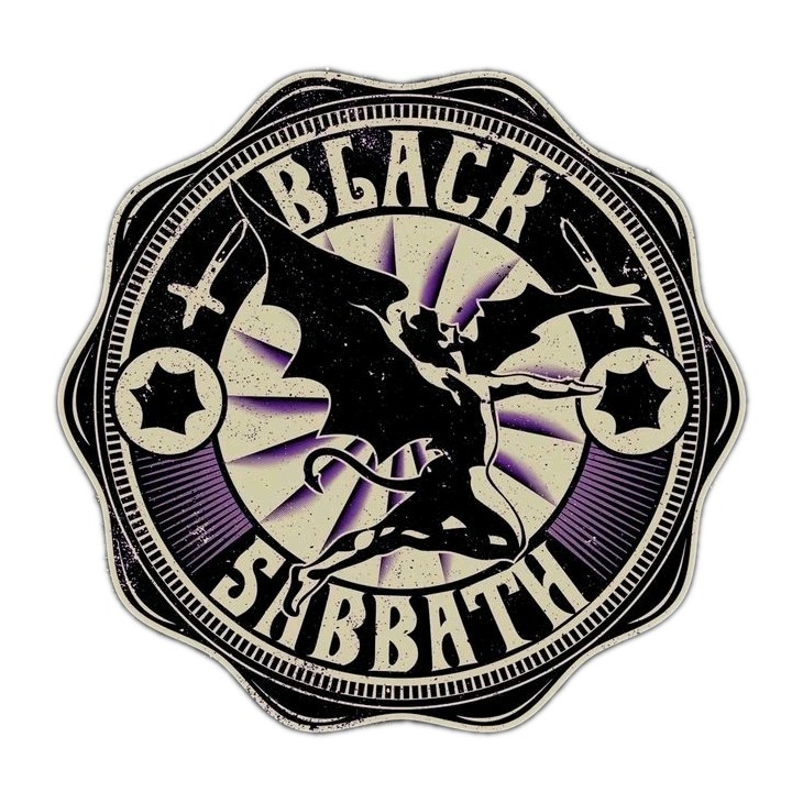 Black Sabbath Sticker Ozzy Osbourne Die Cut Laminated