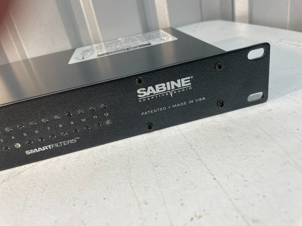 "Sabine FBX2400 Dual Feedback Exterminator Rack Mount Audio Processor"