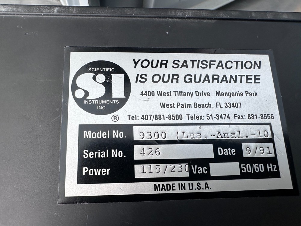 Scientific Instruments Inc Model 9300 Temperature Indicator