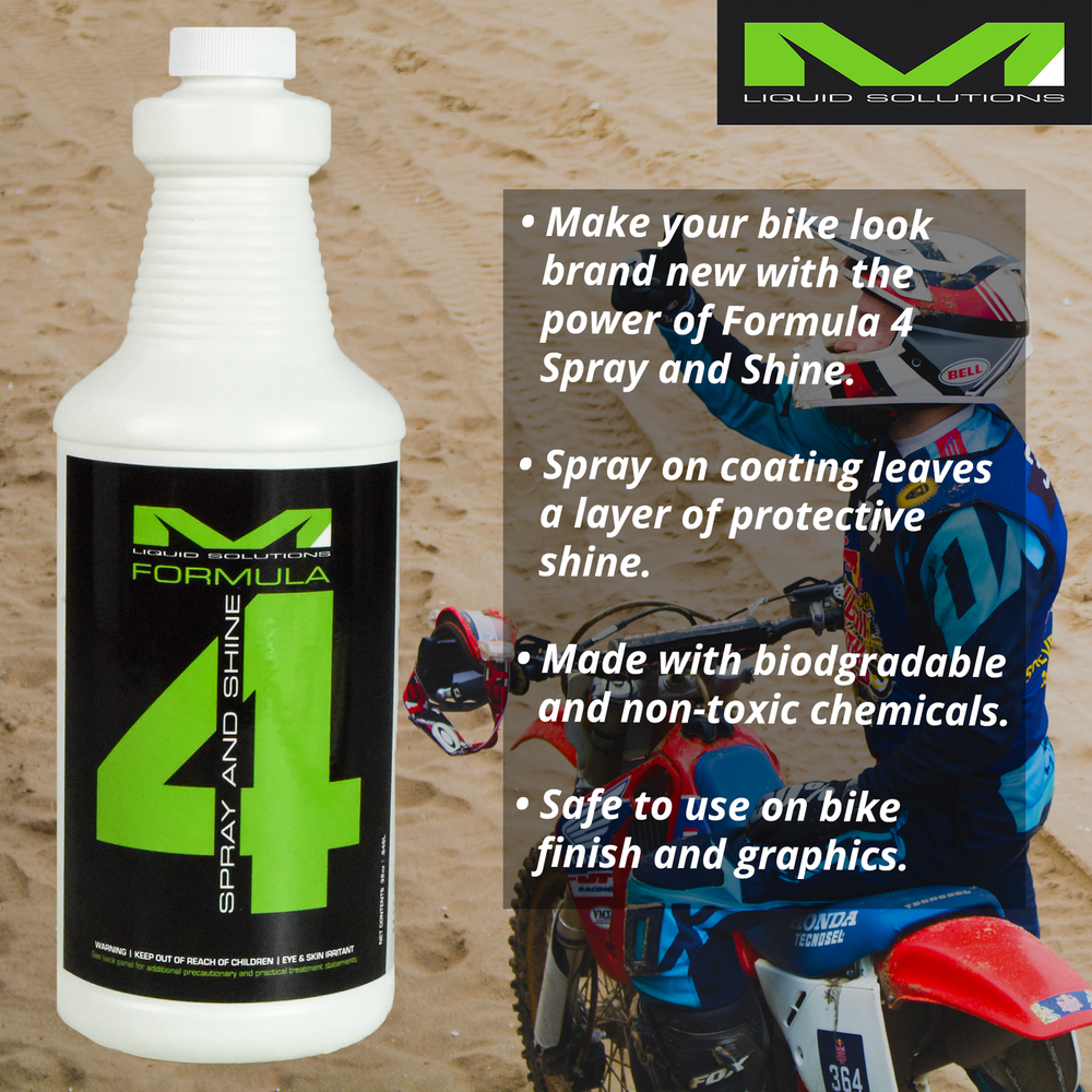 Matrix Liquid Solutions Formula 4 Biodegradable Spray & Shine Detailer 32oz