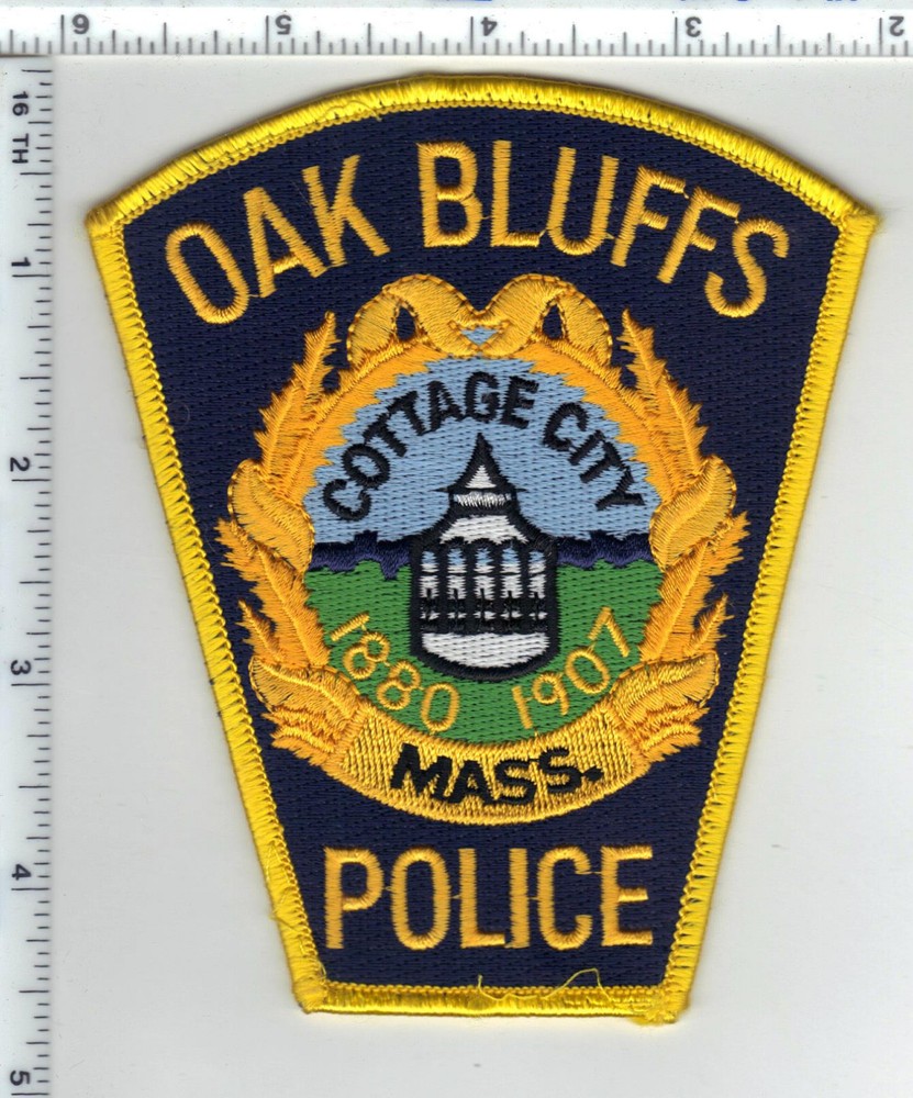 Oak Bluffs Police (Massachusetts) Uniform Take-Off ShoulderPatch
