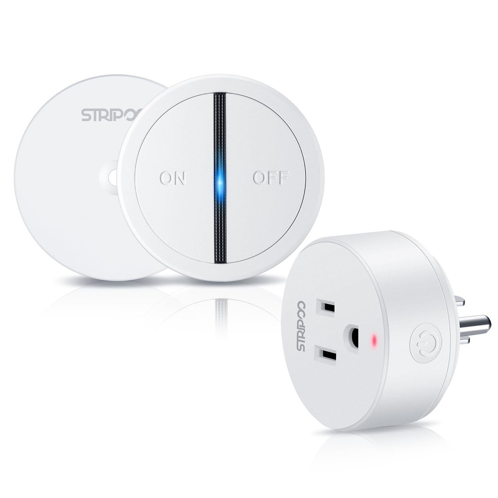 Garbage Disposal Wireless Switch Kit with Remote Control Outlet 500 Ft Range