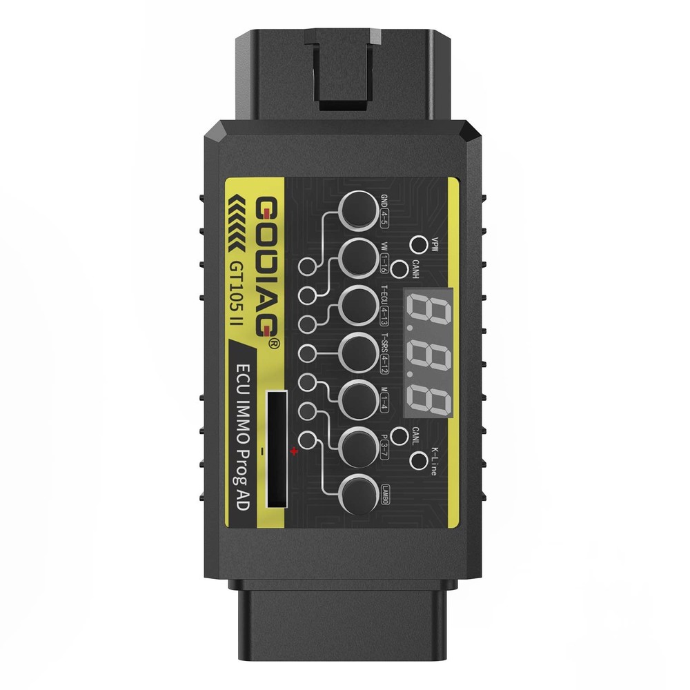 GODIAG GT107 DSG Gearbox Data Read Write Adapter With GT105 II OBD Breakout Box