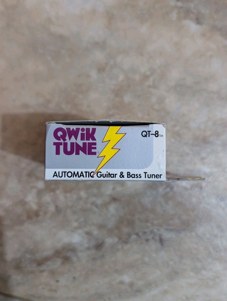 Qwik Tune QT-8 Guitar Tuner Tested Works