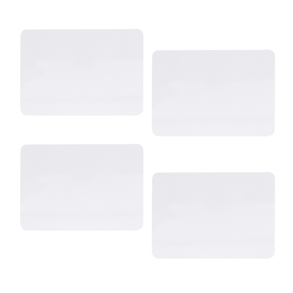 4 Pcs School Board Reusable Desktop Whiteboard Easel Planner Reminder