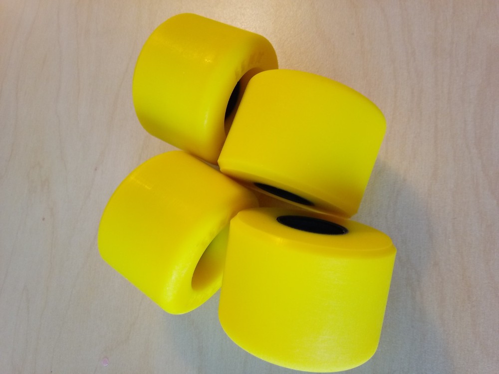 Kryptonics Star Trac Wheels Limited Edition 55mm 76A Yellow