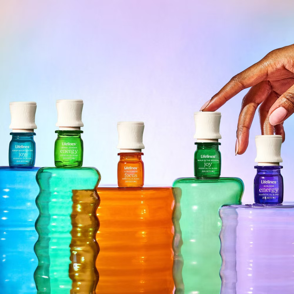 Lifelines Stacking Stones Diffuser Cascading Mist Ambient Lighting