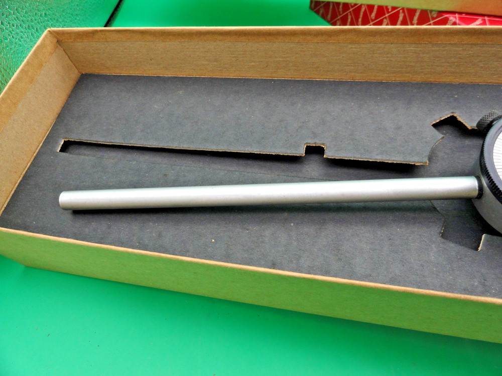 Starrett 25-5041J Long Range Dial Indicator 0-3.000" Range 0-100 Continuous Dial