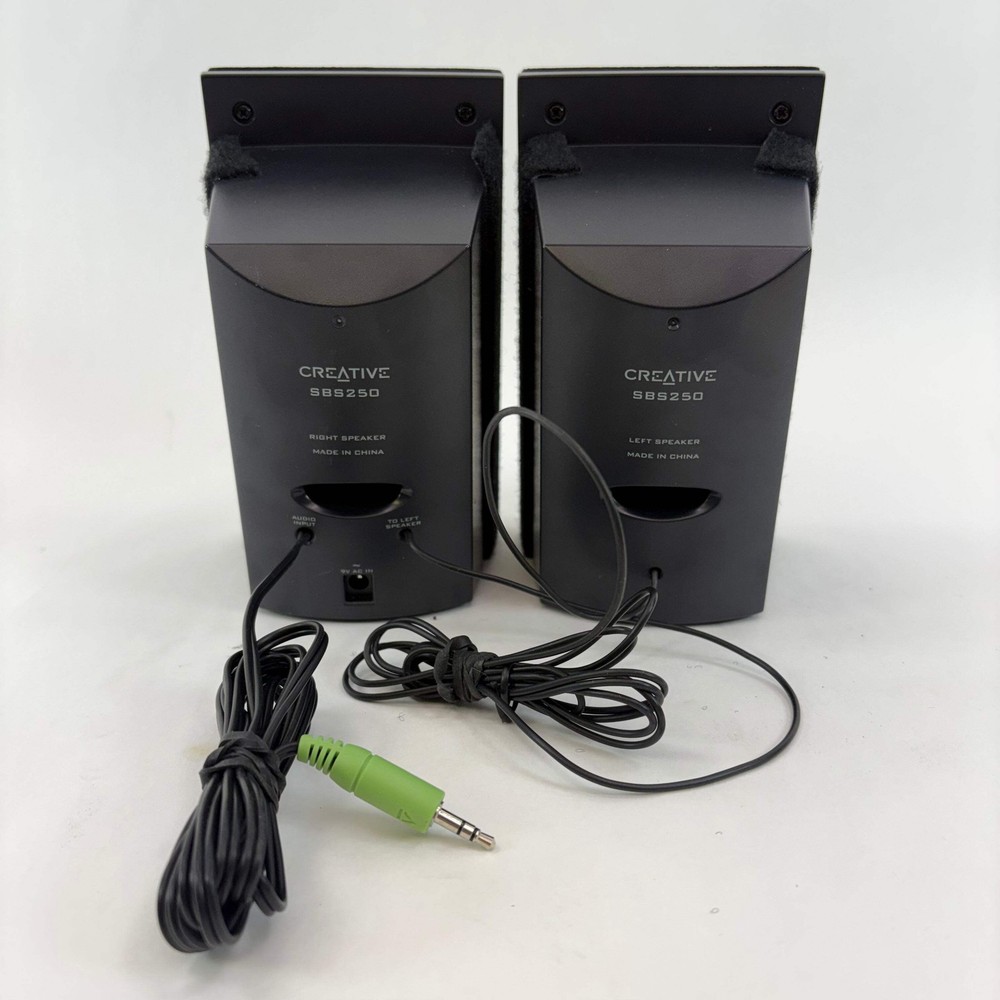 Creative SBS250 2.0 Channel Speaker System Black