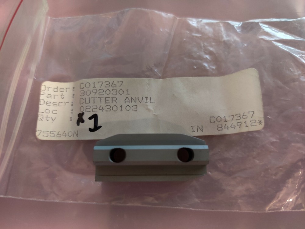 Universal Instruments Cutter, Anvil 30920301