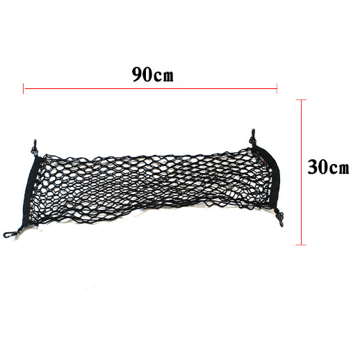 Car Back Rear Trunk Seat Storage Bag Auto Accessories Storage Elastic String Net