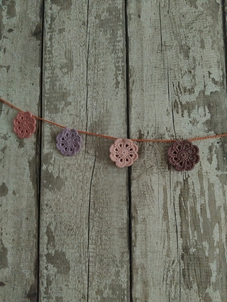 Handmade Crochet Bunting/Garland