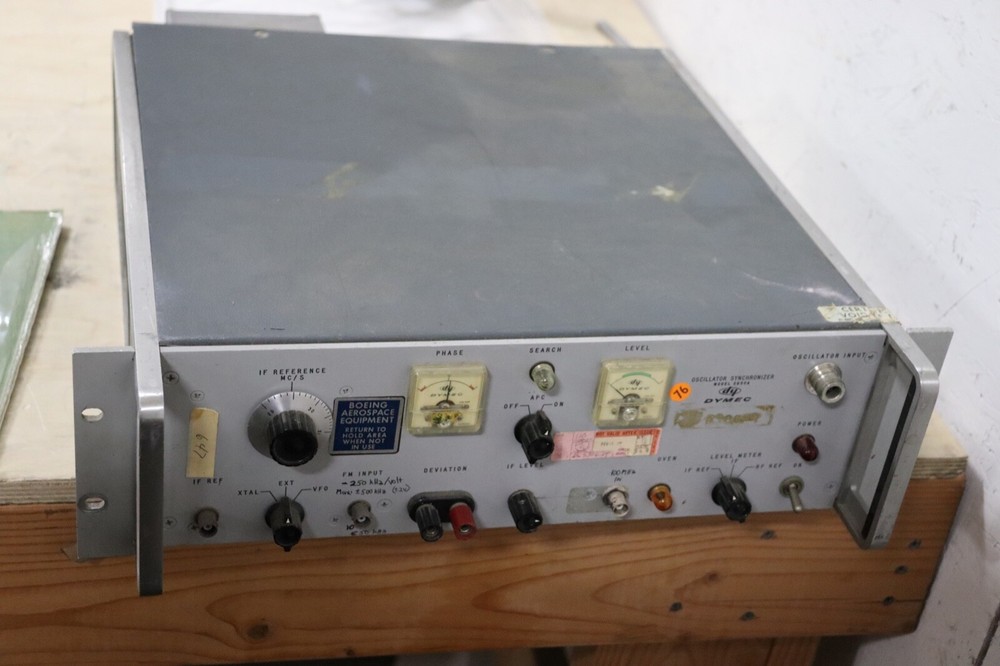 HP Dymec 2650A Phase Locking Oscillator Synchronizer  WORKING