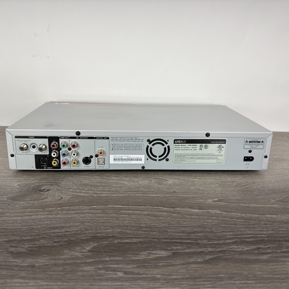 Liteon LVW-5005 All-Write Recorder / Player TESTED/ WORKS