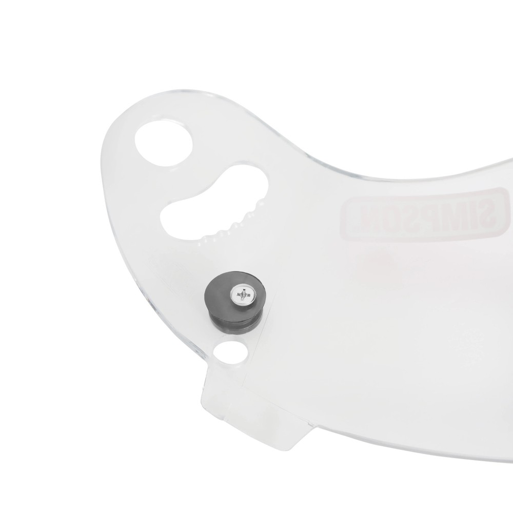 Simpson Racing 84300A Devil Ray Helmet Shield Clear