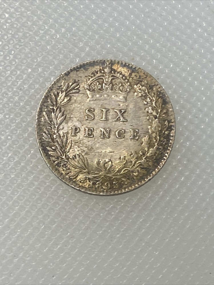 1895 Great Britain 6 Pence TA