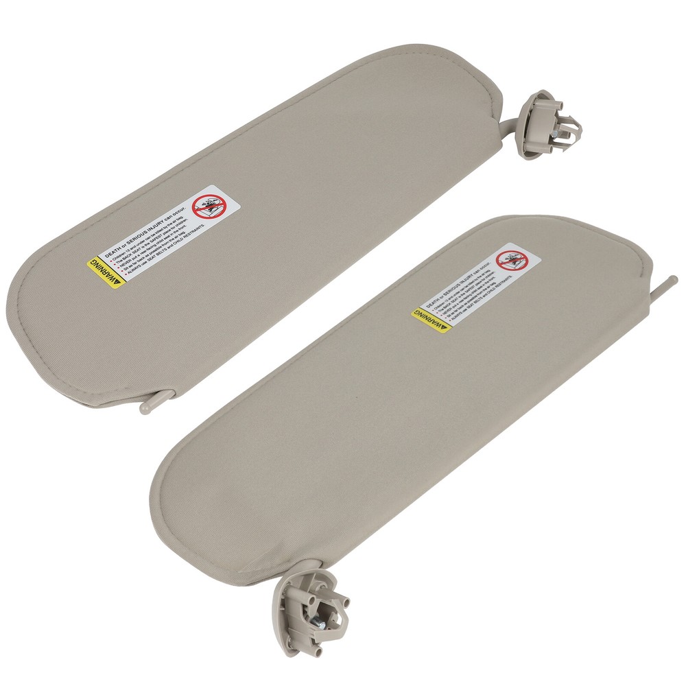 Pair Left & Right Tan Sun Visor For 2019-2003 Chevy GMC Express Savana