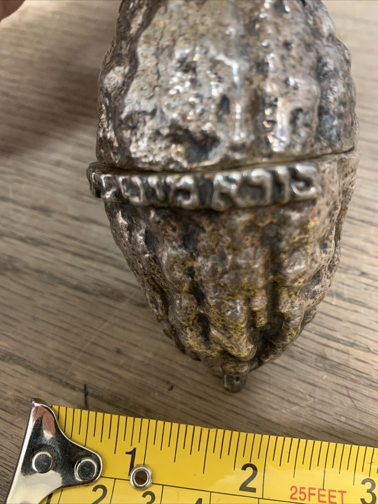 Jewish Etrog sterling Silver 925 box 94.2 gr